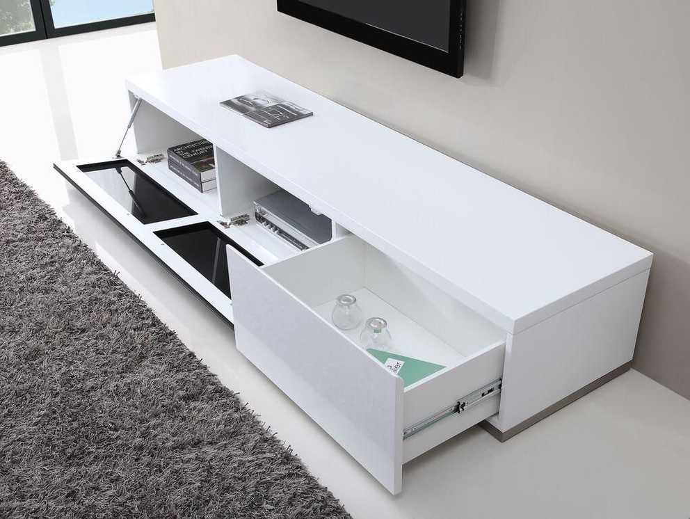 Featured Photo of High Gloss White Tv Stands