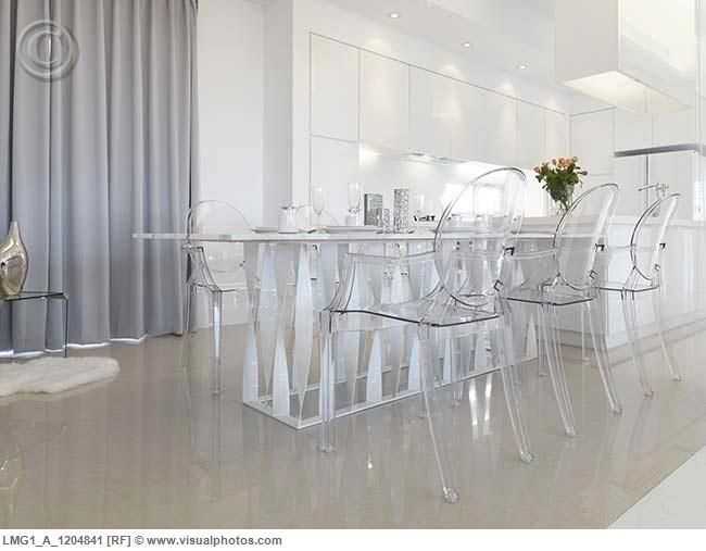 Featured Photo of Clear Plastic Dining Tables