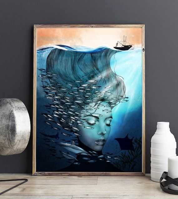 Featured Photo of Underwater Wall Art