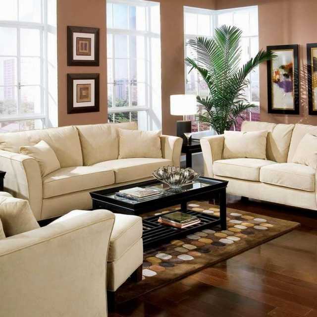 Cream Colored Sofa