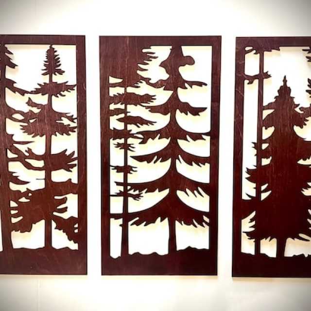 Pine Forest Wall Art