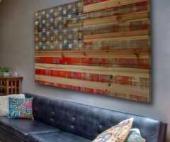 20 Best Collection of American Flag Wall Art