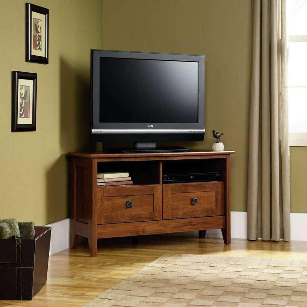 Featured Photo of Corner Tv Cabinets For Flat Screens