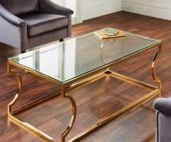 20 Best Ideas Antiqued Gold Rectangular Coffee Tables