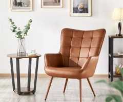 The Best Marisa Faux Leather Wingback Chairs