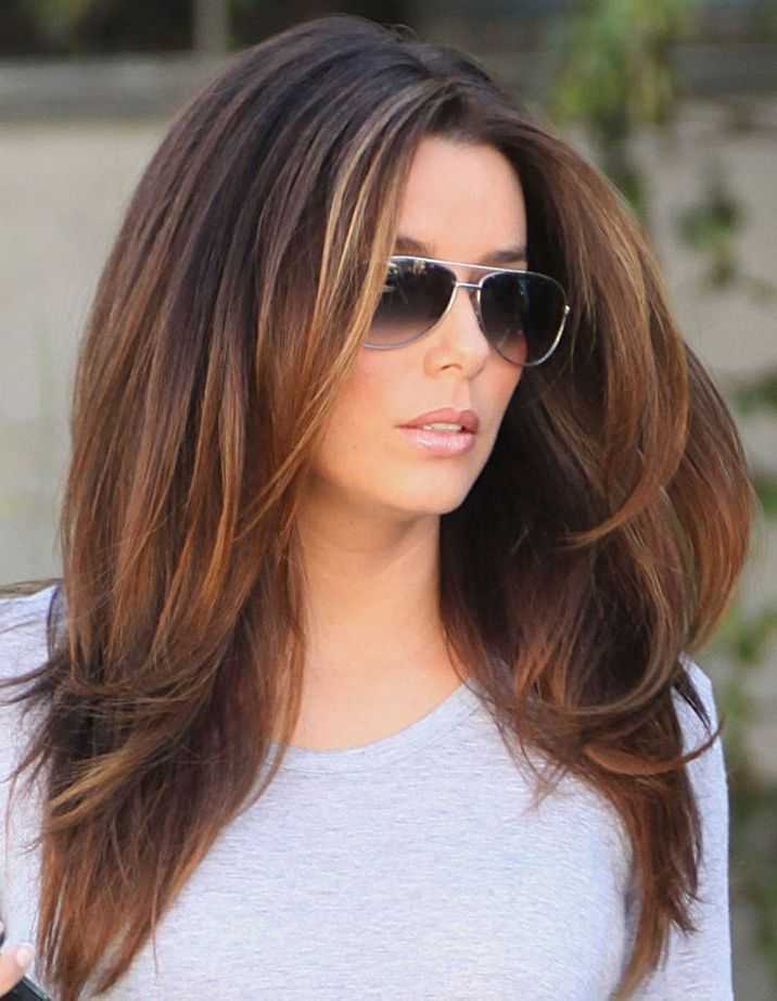 Featured Photo of Brunette Long Haircuts