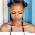 Bantu Knots and Beads Hairstyles