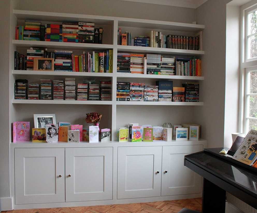 Popular Photo of Bookcase With Cupboard Under