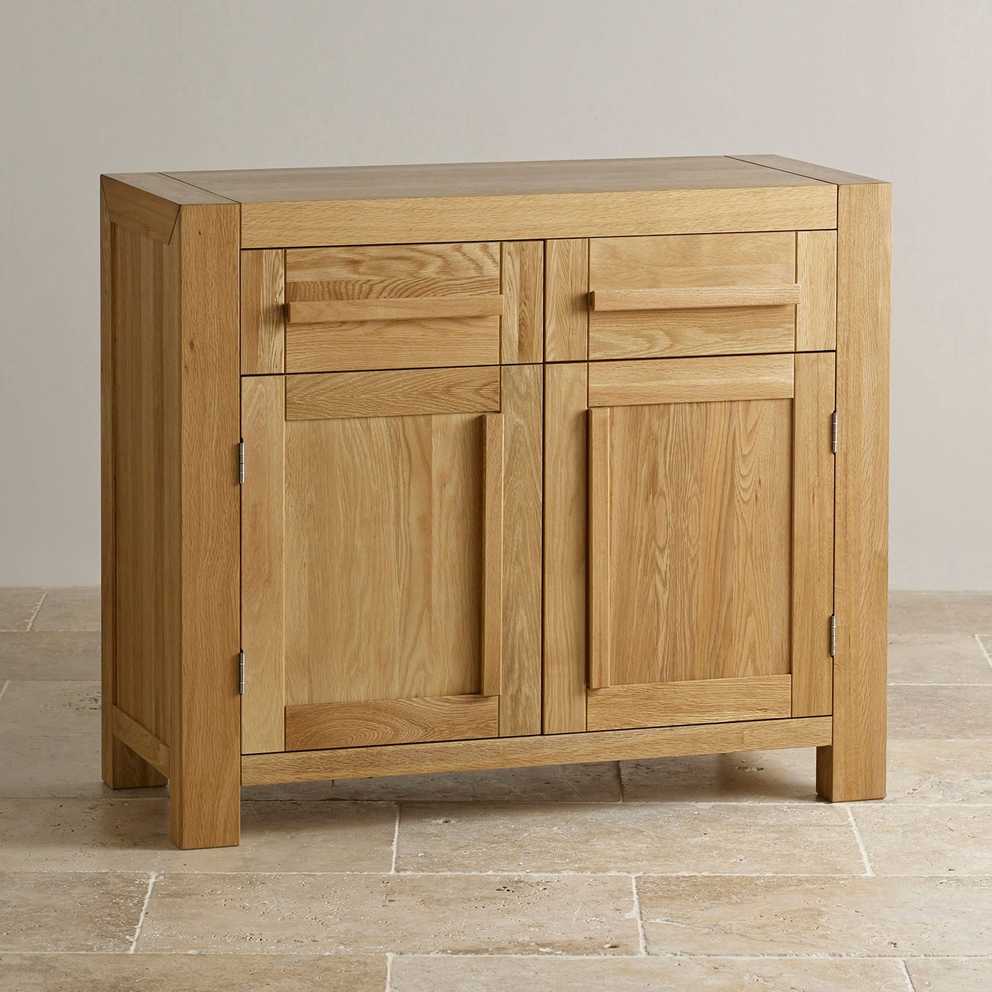 Inspiration about Fresco Natural Solid Oak Small Sideboard | Oak Furniture Land Intended For Sideboards Oak (#7 of 20)