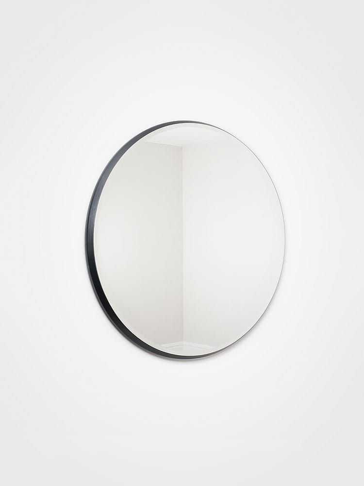 Inspiration about Round Black Framed Mirror, 750mm – Victorian Bathrooms Throughout Shiny Black Round Wall Mirrors (#9 of 15)