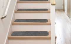 20 Collection of Rubber Backed Stair Tread Rugs