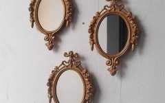 Small Gold Mirrors