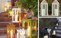 Colorful Outdoor Lanterns