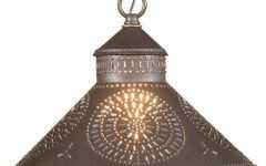 Punched Tin Pendant Lights