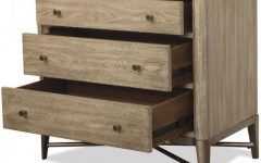 Natural Brown Wood 3-drawer Desks