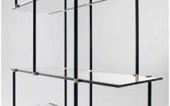 12 Collection of Suspended Glass Shelving
