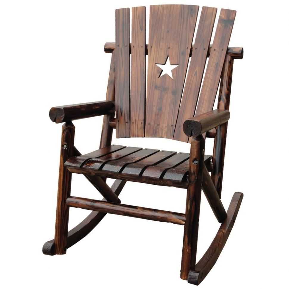 Featured Photo of Outdoor Wooden Rocking Chairs