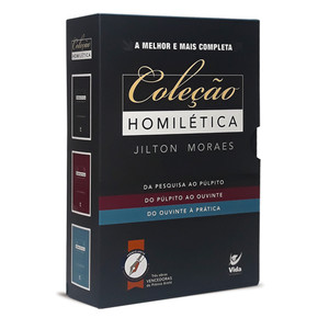 Coleção Homilética (Box com 3 livros) - Jilton Moraes