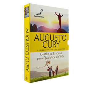 Box Augusto Cury | 4 livros + 4 marca-páginas