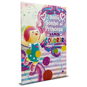 Vamos Colorir - Bíblia Sonho de Princesa - Marilene Terrengui