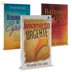Combo 3 Livros - Avivamento - Hernandes Dias Lopes