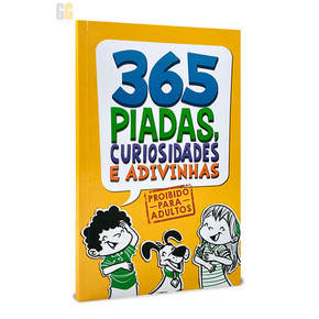 365 Piadas, Curiosidades e Adivinhas - Vol. 1 | Capa Amarelo