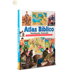Atlas Bíblico Totalmente Ilustrado | A partir de 6 anos 