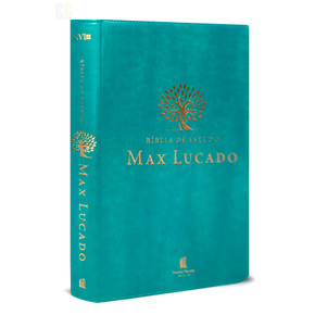 Bíblia de estudo Max Lucado | Capa Verde