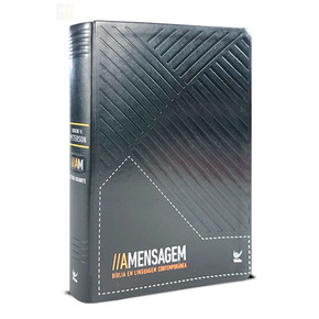 Bíblia A Mensagem | Preta Letra Gigante