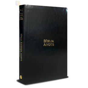 Bíblia Anote ARC | Capa Luxo Preta