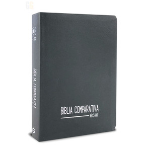 Bíblia Comparativa - ARC e NVI na mesma Bíblia | Capa Luxo Preta