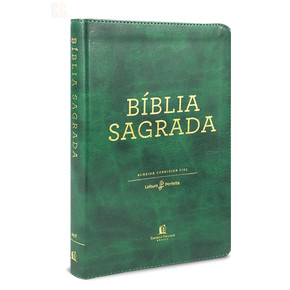 Bíblia Sagrada ACF | Verde em Couro Soft