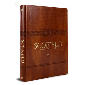 Bíblia de Estudo Scofield | Capa Luxo Marrom