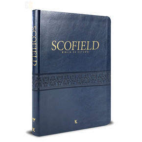 Bíblia de Estudo Scofield | Capa Luxo Azul