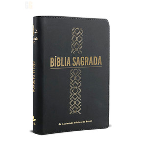 Bíblia | Letra Grande | ARC - Preta c/ Zíper