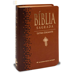 Bíblia Letra Gigante NTLH - Com Índice (Marrom Claro)