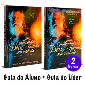 Kit 2 livros | Conhecendo Deus e fazendo sua vontade: Guia do líder + Guia do aluno