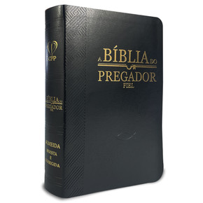 A Bíblia do Pregador Fiel | ARC | Textos Coloridos | Capa Preta