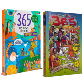 365 Histórias Bíblicas para ler e ouvir + 365 Histórias Bíblicas - Ilustradas e Narradas