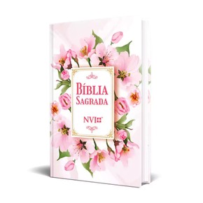 Bíblia NVI Slim Capa Dura Flowers