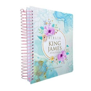 Bíblia King James Atualizada Com Espaço Para Anotações Blue Sky