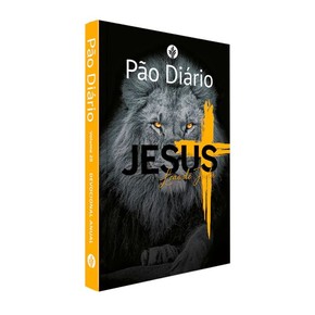 Pão Diário 2026 Vol. 29 - Capa Leão De Judá Cruz Amarelo