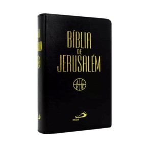 Bíblia de Jerusalém com Apócrifos | Preta