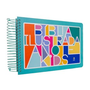 Bíblia NVT Ilustrada Anote Kids - Capa Colors
