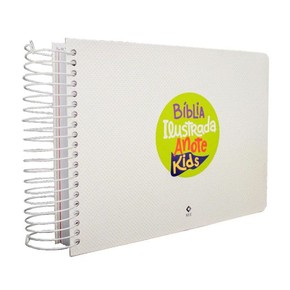 Bíblia NVT Ilustrada Anote Kids - Capa Stickers