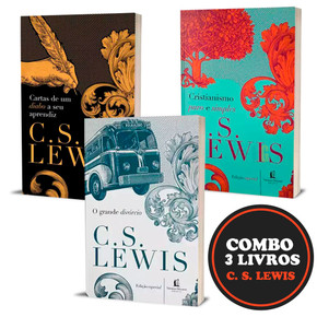 Combo C. S. Lewis | Cartas, Cristianismo & O grande divórcio