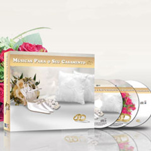 CD Box Músicas para o seu Casamento - 3 CDs