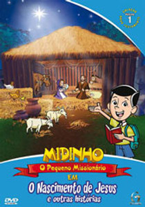 DVD Novo Testamento - Vol. 1 - O Nascimento de Jesus - Midinho
