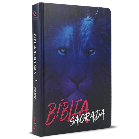 Bíblia NAA Leão Azul