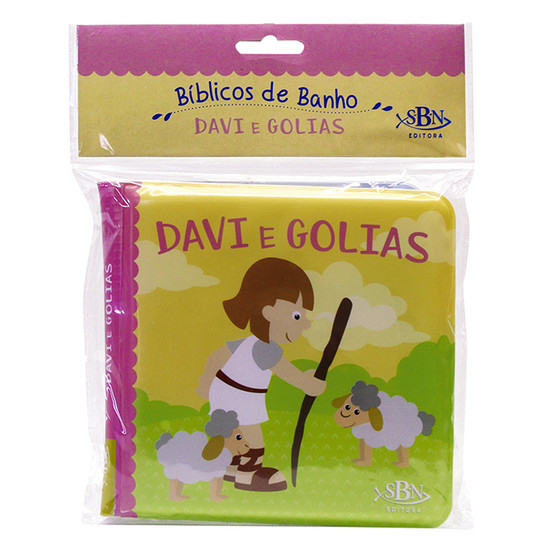 Bíblicos de Banho: Davi e Golias - Cristina Marques